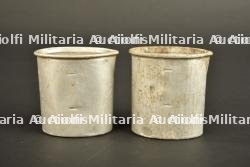 Lot de 2 quarts allemands modèle 1893 Régimentés