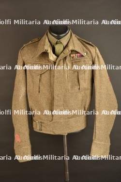 Battle Dress de Lieutenant du 15th Scottish Infantry Division. — miniature 15