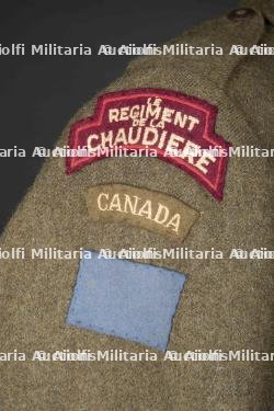 Battle Dress monté d'origine du Regiment de la Chaudiere. — miniature 6