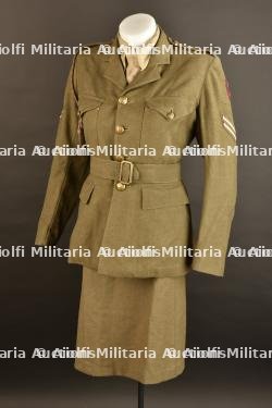 Uniforme d'auxiliaire féminin britannique.