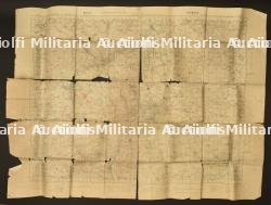 Carte française de prise avec annotations 5ème DI US.