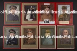 Portraits de personnalités militaires.