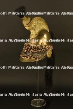 Casque d’officier de Dragons modèle 1845
