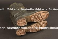Paire de bottes pompier Corps Francs de Belfort Second Empire, — photo 5