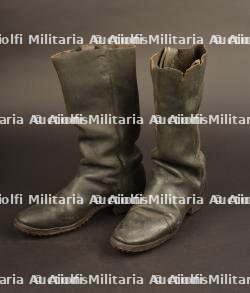 Paire de bottes pompier Corps Francs de Belfort Second Empire, — miniature 7