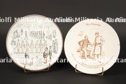 Assiettes décorative française