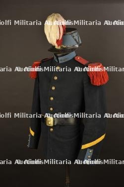Ensemble Shako, tunique et ceinturon de Saint Cyrien — photo 24