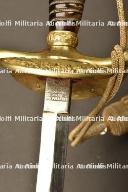 Epée de général pour tenue 1931 avec sa dragonne, tous deux du général de brigade André — photo 11