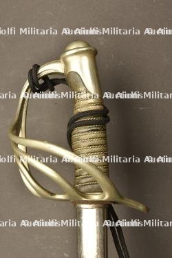 Sabre d'officier Mle 1882 monogrammé avec dragonne grande tenue — miniature 5