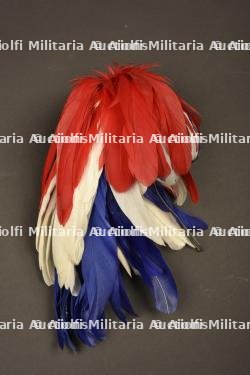 Plumet retombant tricolore pour officier