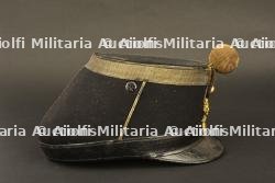 Shako 1872 d'officier d'infanterie avec pompon, du fabricant Spiquel à Paris — miniature 9