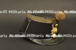 Shako 1872 d'officier d'infanterie avec pompon, du fabricant Spiquel à Paris — miniature 10