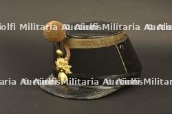 Shako 1872 d'officier d'infanterie avec pompon, du fabricant Spiquel à Paris — miniature 11