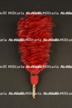 Plumet pour casque de Chasseur à Cheval troupe