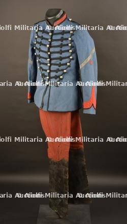 Tenue du 7ème Chasseur à Cheval de Belfort, dolman et pantalon à basane — photo 27