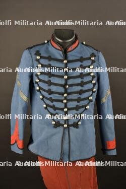 Tenue du 7ème Chasseur à Cheval de Belfort, dolman et pantalon à basane — photo 28