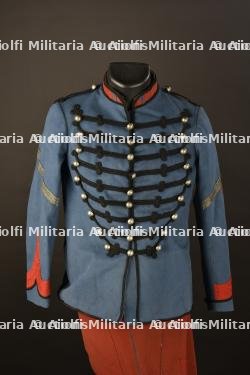 Tenue du 7ème Chasseur à Cheval de Belfort, dolman et pantalon à basane — photo 29