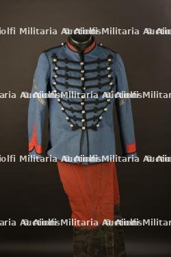Tenue du 7ème Chasseur à Cheval de Belfort, dolman et pantalon à basane — miniature 30