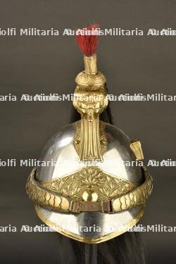 Casque de cuirassier troupe modèle 1872 modifié 1874 de la maison Godillot — photo 12