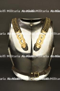 Cuirasse de cuirassier troupe modèle 1859 non homogène, avec ceinture