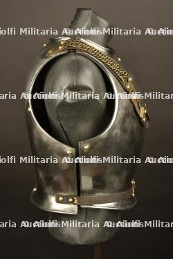 Cuirasse de cuirassier troupe modèle 1859 non homogène, avec ceinture — photo 3