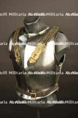 Cuirasse de cuirassier troupe modèle 1859 non homogène, avec ceinture — miniature 6