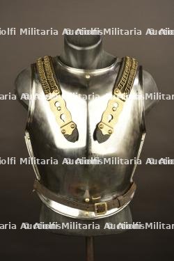 Cuirasse de cuirassier troupe modèle 1859 non homogène, avec ceinture — miniature 8