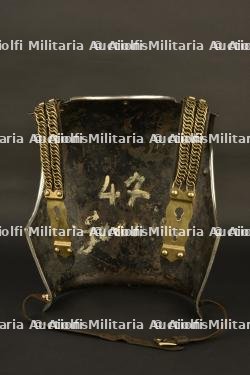 Cuirasse de cuirassier troupe modèle 1859 non homogène, avec ceinture — photo 10