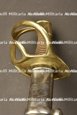 Sabre 1822 de cavalerie légère à lame courbe daté 1904 — photo 2