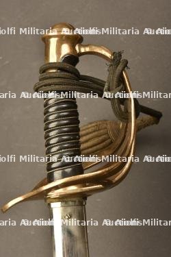 Sabre d'officier de cavalerie légère avec sa dragonne — miniature 4