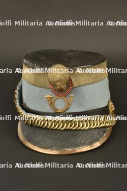 Shako d'officier de chasseur à cheval