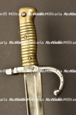 Lot de 3 baïonnettes ,une Chassepot modèle 1866 et deux Gras modèle 1874 — miniature 3