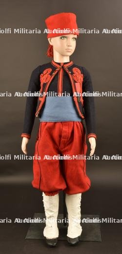 Uniforme d'enfant zouaves