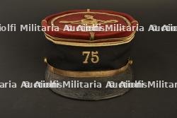 Képi polo lieutenant du 75ème RI