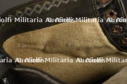 Paire de brodequins et bandes molletières noires pour officier — photo 2
