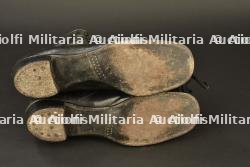 Paire de brodequins et bandes molletières noires pour officier — miniature 3