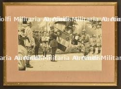 Photo remise de Croix de Guerre 9ème RI