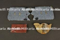 Lot pattes de col et attribut de chasseur de casque modèle 15 — photo 2