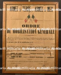 Affiche mobilisation générale 1914