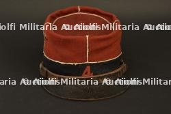 Rare képi troupe modèle 1884 de commis ouvrier de la 4ème section
