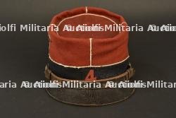 Rare képi troupe modèle 1884 de commis ouvrier de la 4ème section — miniature 15