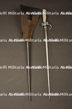 Baïonnette fusil Lebel et porte fourreau baïonnette Chassepot — photo 4