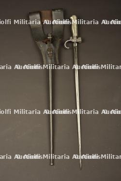 Baïonnette fusil Lebel et porte fourreau baïonnette Chassepot — photo 5
