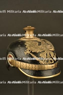 Casque d'Officier Prussien sans pointe.