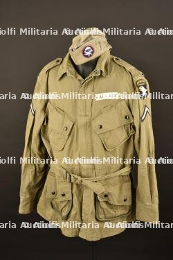 Reproduction de veste de saut à renfort de la 101ème Airborne