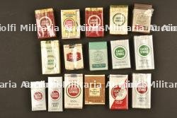 Important lot de paquets de cigarette américaine