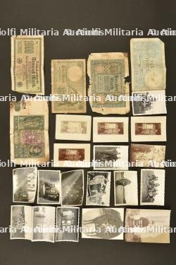 Lot de photos et documents