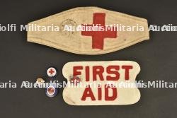 Accessoires d'auxiliaire féminin de la Croix Rouge US