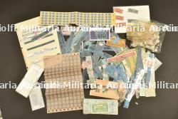 Etiquette de tabac US et tickets de tombola