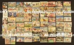 Ensemble de cartes postales humoristiques — photo 1